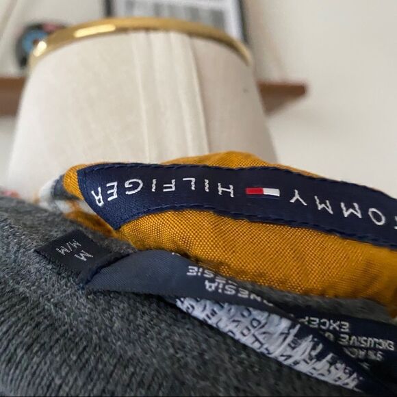 Tommy Hilfiger Striped Collared Long Sleeve Henley - Picture 6 of 7